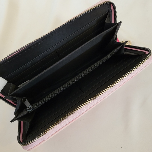 Rampage large faux leather zippered wallet NWT - Picture 3 of 6